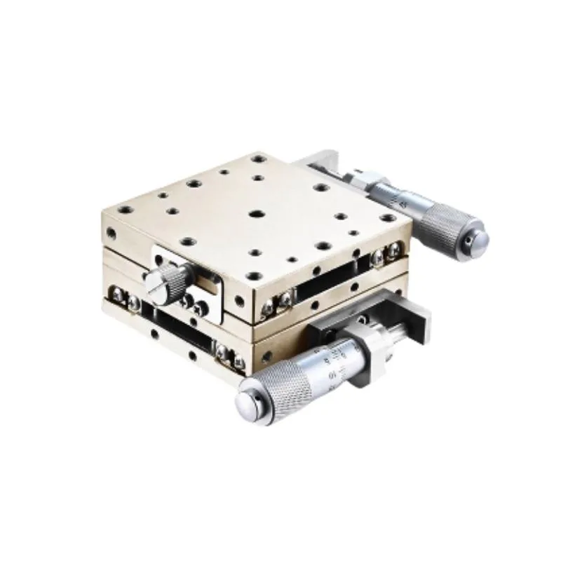 TEBAK XY Axis Displacement Stage Manual Fine-tuning Linear Ball X Axis Stainless Steel Slide XYSG40/XSG60/80/100 Universal Parts view 2