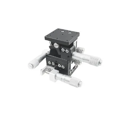 TEBAK XZ-axis LE40/60/80/90/125 Lifting Table Precision Fine-tuning Manual Slide Table Two-axis Displacement Optical Stage view 5