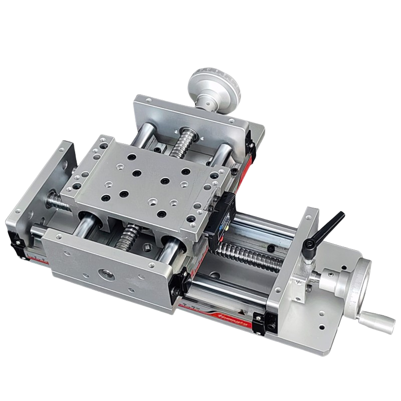 TEBAK CNC Machine Tool Electronic Digital Display Ruler Displacement Grating Positioning Ruler Manual XY-axis Cross Screw Guide Motor view 4