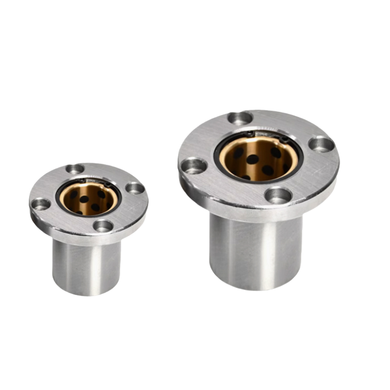 TEBAK Circular Flange Linear Sliding Bearing Steel Sleeve LMF16-40UU Series Motor view 2