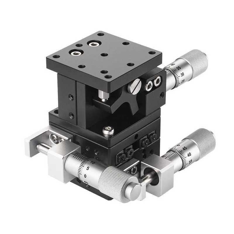 TEBAK Xyz 3-axis Motion Stage Ld40 60 80 90-lm cm Rm Optical Elevator Precision Fine-tuning Sliding Stage