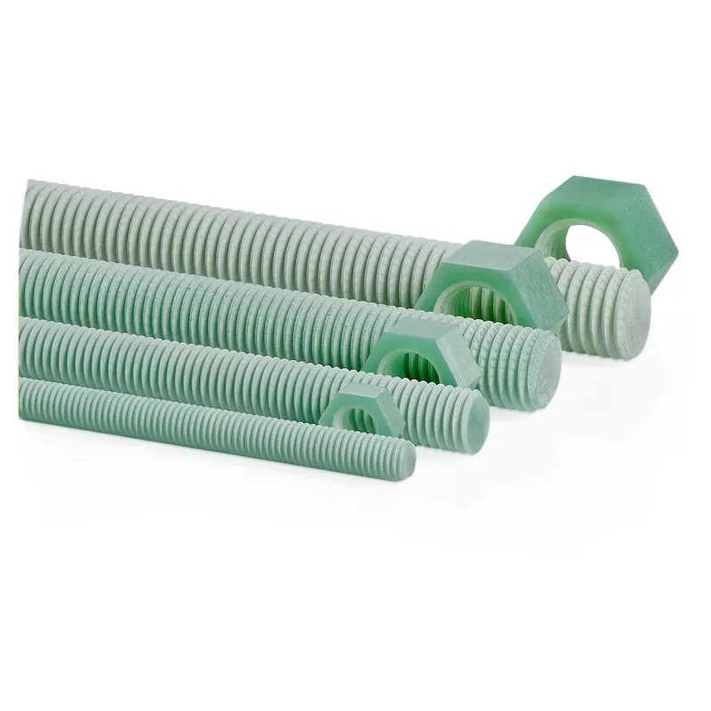 TEBAK G10 Insulated Screw High-strength Bolt Round Extrusion Rod External Hexagon Screw view 3