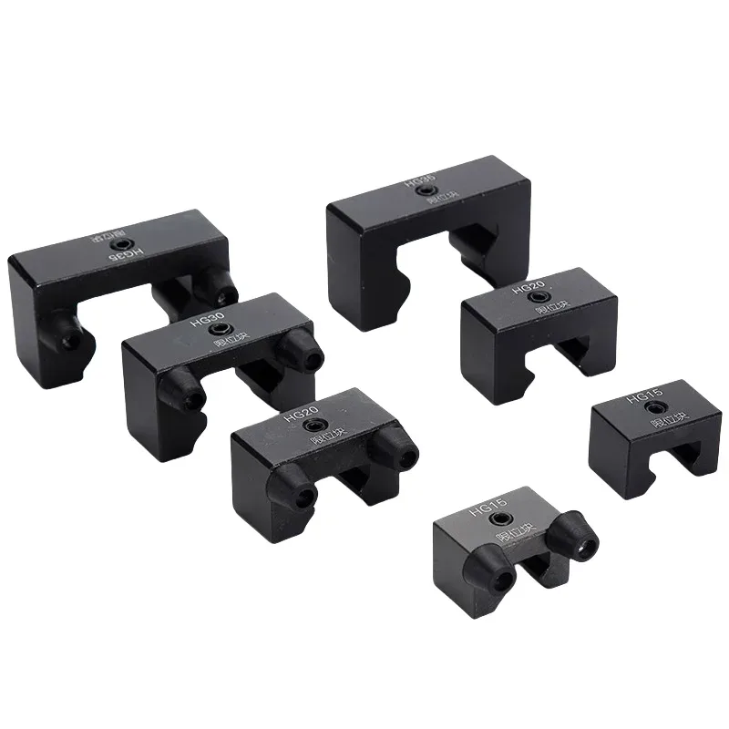 TEBAK CNC Applicable Linear Guide Rail Limiter Slider with Fastening Buffer Anti-Collision Block Rail Limiter Bearing view 5