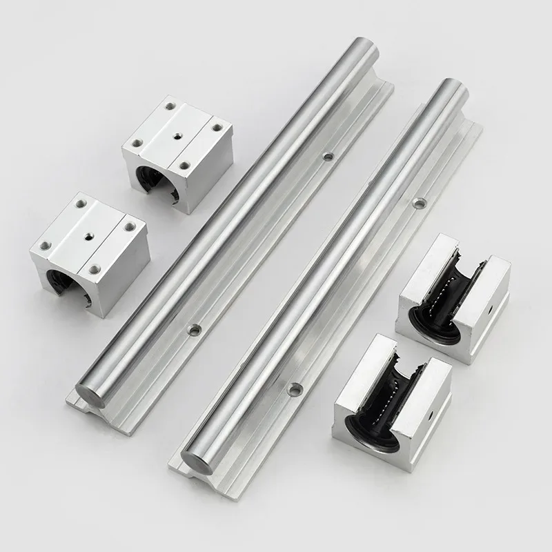 TEBAK Guide Rail Slide Rail and Slider Sleeve SBR High-precision Woodworking Saw Table Aluminum Support Cylindrical Optical Axis SBR16 view 4
