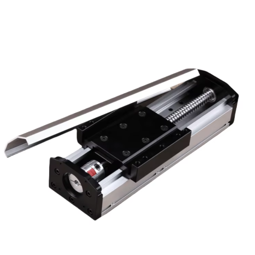 TEBAK GF90 Double Slider Ball Screw Dust-proof and Oil-Resistant Sliding Table Module with Water-Proof Motor Double Track view 3