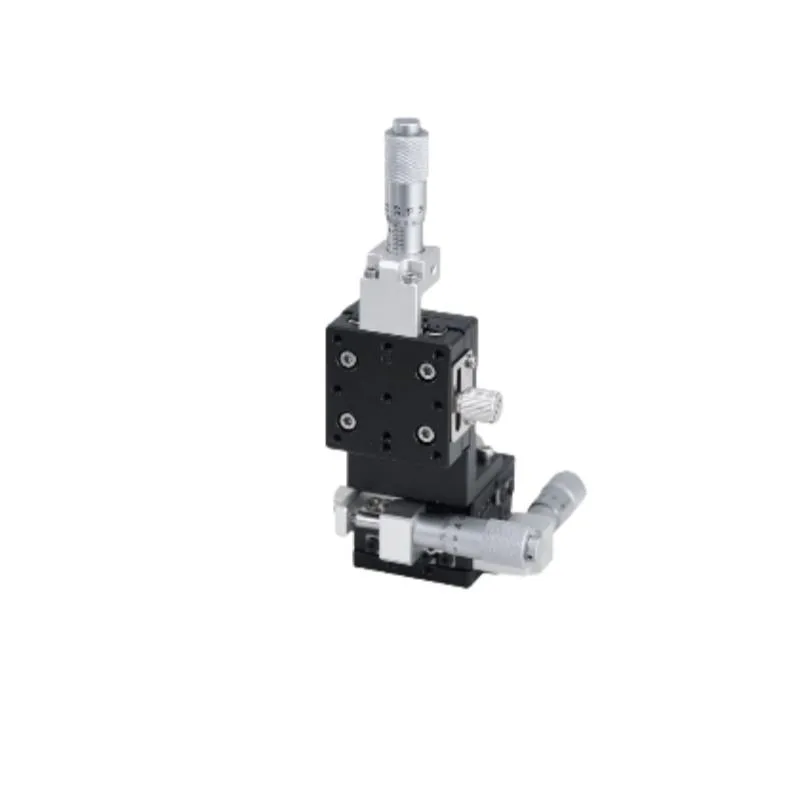 TEBAK XYZ Axis Slide Table Micro-Adjustment Optical Experimental Stage Precision Vertical Lift Three-Dimensional view 3