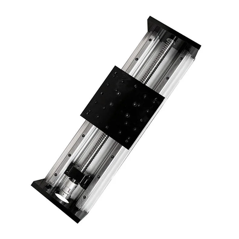 TEBAK Precision GX150 Worktable Heavy-Duty Ball Screw Slide Table Double Track Linear Guide Stepper Electric Motor Gear Bearing view 4