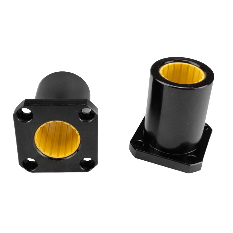 TEBAK New LMK12-40UU LUU Mechanical Guide Automation Equipment Bearing Maintenance-Free Aluminum-Plastic Linear Motion Bearing
