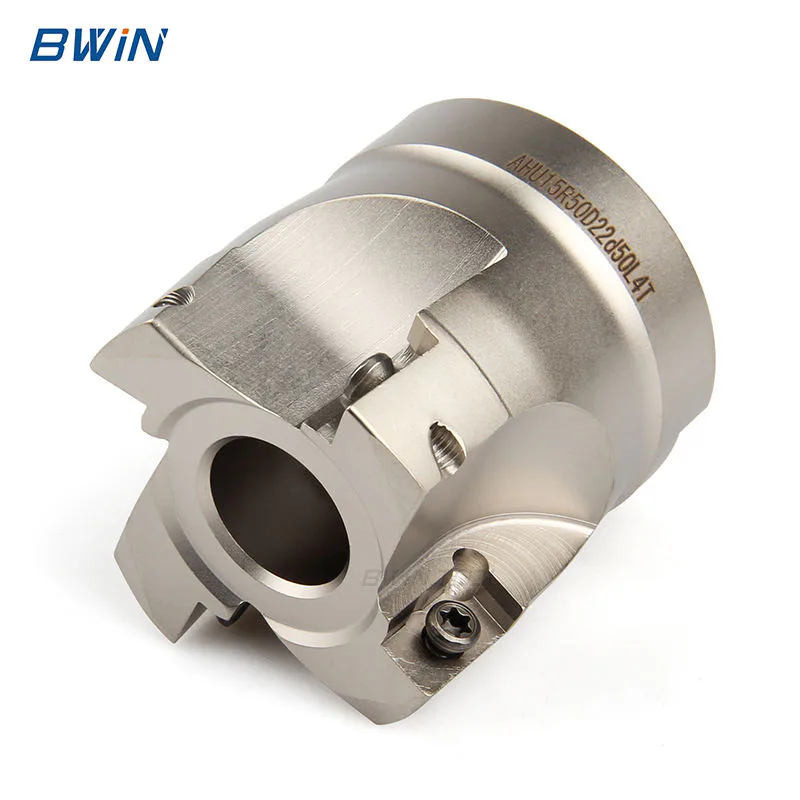 TEBAK JDMT Carbide Insert AHUB15-50-22-4T Indexable Face Right Angle Milling Cutter view 4
