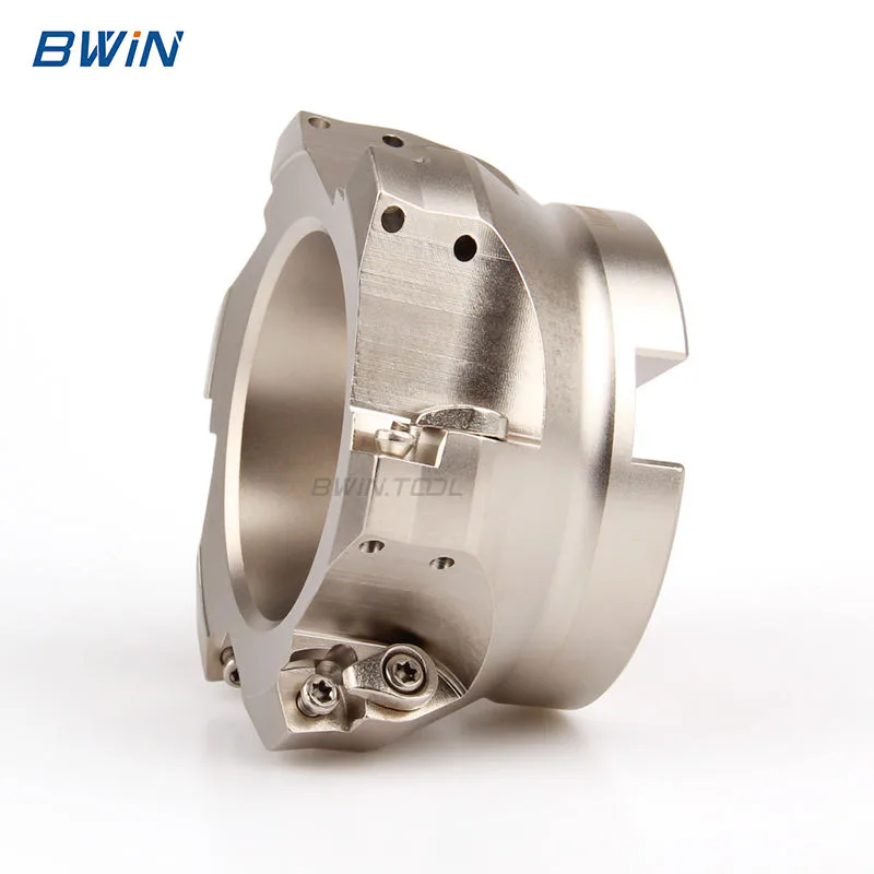 TEBAK ASRF12-100D-32d-50-L6T CNC Face Milling Cutter Indexable Mill Cutters view 4