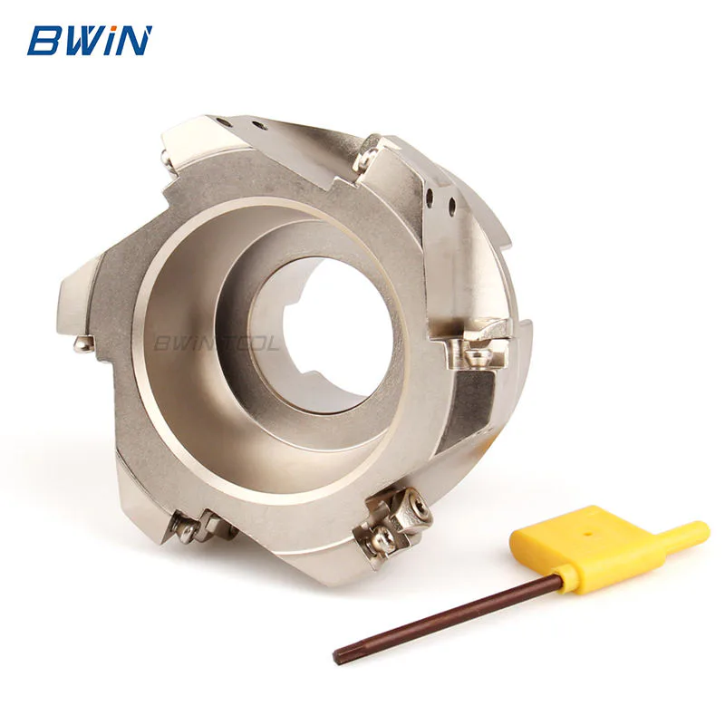 TEBAK ASRF12-100D-32d-50-L6T CNC Face Milling Cutter Indexable Mill Cutters view 5