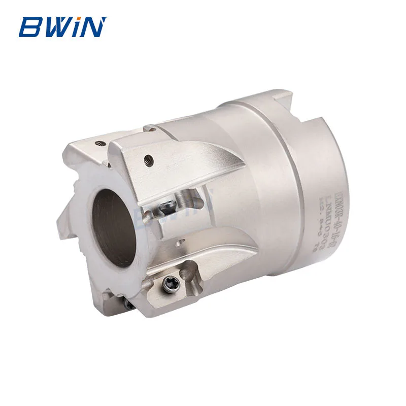 TEBAK Fast Feed 40 50 LNMU0303 Tool Holder EXN03R HSS Face Milling Cutter for LNMU03 Inserts view 3