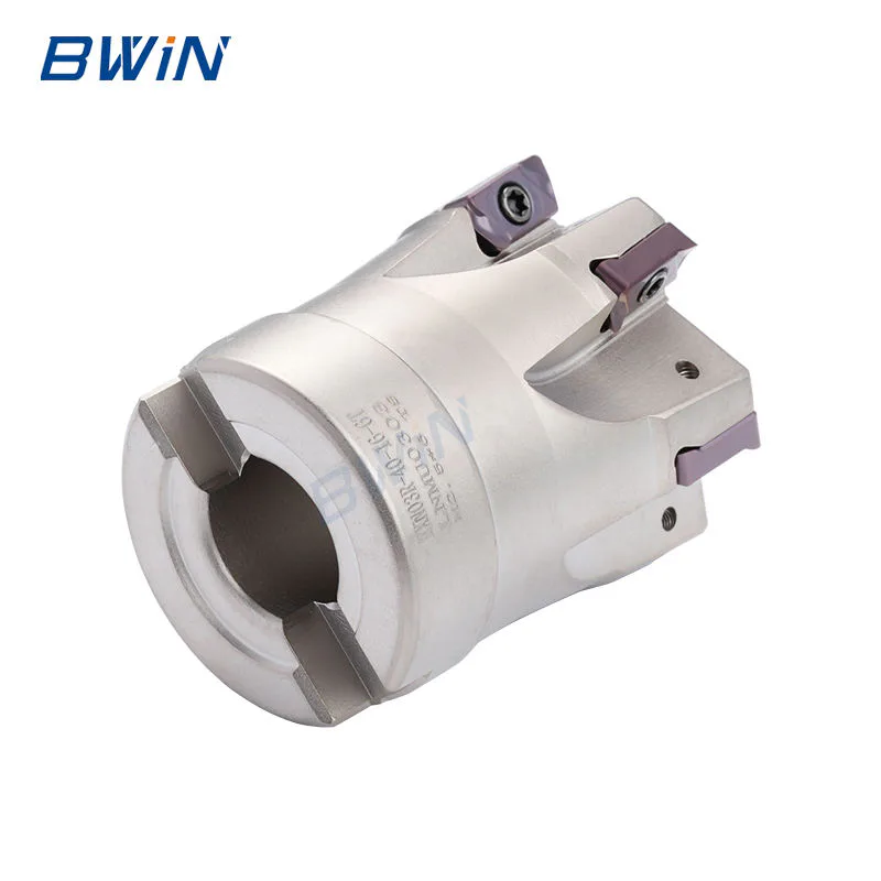TEBAK Fast Feed 40 50 LNMU0303 Tool Holder EXN03R HSS Face Milling Cutter for LNMU03 Inserts view 4