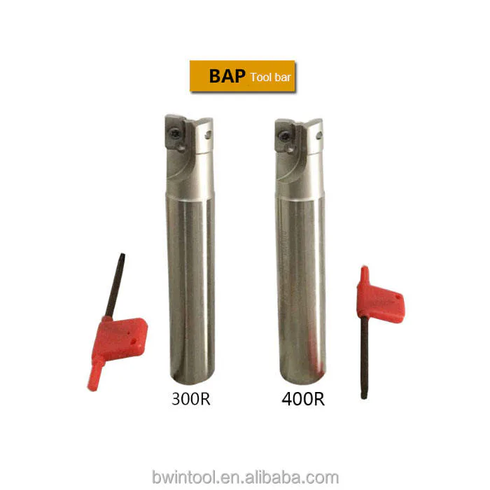 TEBAK BAP400R-35X150-C32 Fit APMT1604 Insert 3Flute End Milling Cutter Arbor for Metal Tools Milling Holder