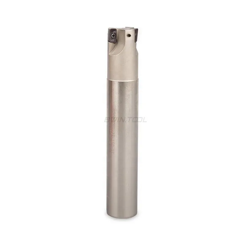 TEBAK BAP300R-25X150L Fit Carbide Insert APMT1135 End Milling Cutter Arbor for Metal Tools Milling Holder