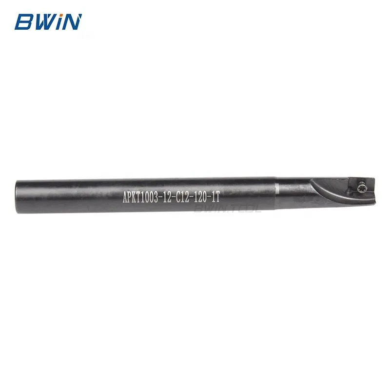 TEBAK APKT1003-D12-C12 Indexable Rounded Milling Cutter Bar with Tungsten Carbide Insert APKT view 3