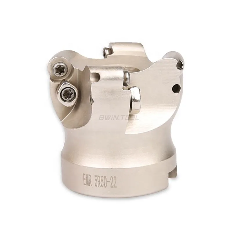 TEBAK EMR 5R50-22-4T Shank Profiling Cutter Face Milling Cutter Head with RPMW Insert