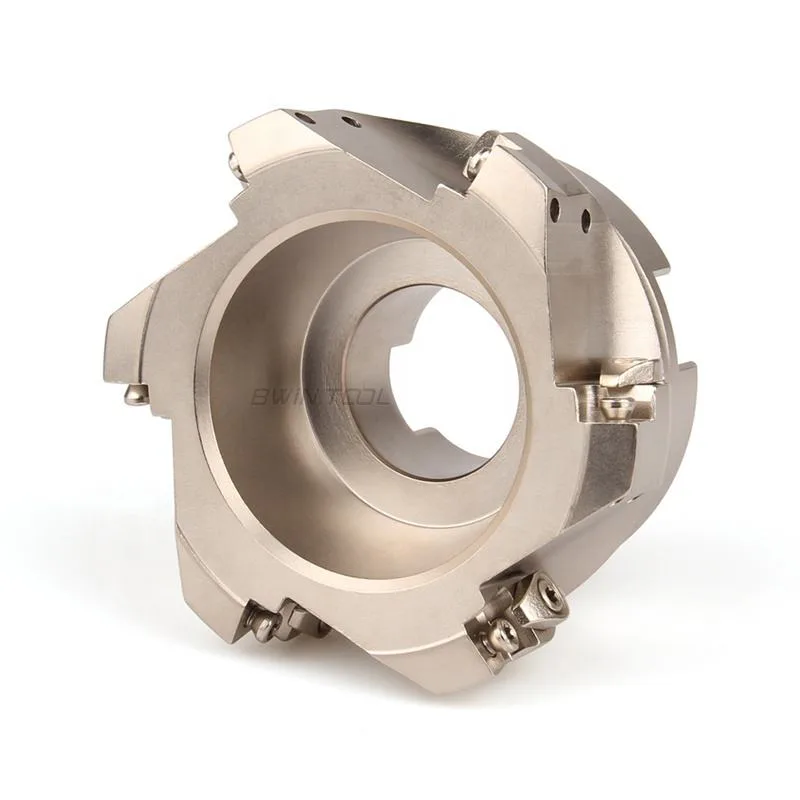 TEBAK Heavy Duty ASRF Series 50mm 63mm 80mm 100mm Indexable Face Mill Cutter Shell Mill for SDMT Inserts