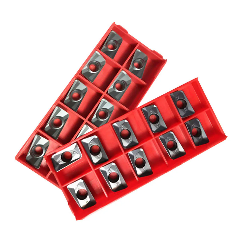 TEBAK OEM Apmt 1604 1135 R0.8 Tungsten Carbide Inserts Cnc Tool Apmt 1604 M2 Cnc Milling Insert Cutter view 3