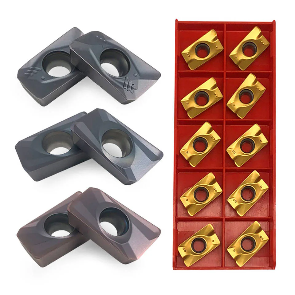 TEBAK Solid Carbide Steel CNC Milling Inserts APMT 1135 1604 Cutting Tools view 3