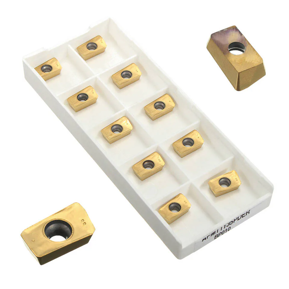 TEBAK CNC Carbide Milling Inserts Tungsten Carbide Square Shoulder Turning Inserts APMT1135 1604 Milling Inserts view 4