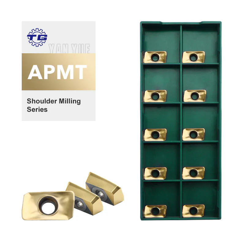 TEBAK Solid Carbide CNC Milling Inserts APMT 1135 1604 Cutting Tools