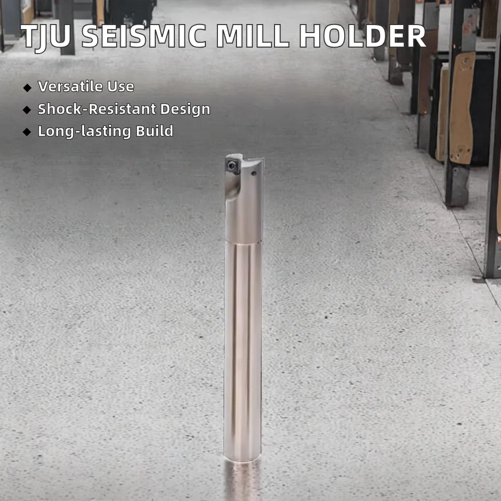 TEBAK SLANK TJU Customizable CNC Lathe Tool Bar with Carbide End Mill & Seismic Milling Holder CCMT 060204/CPMT 080204 Inserts view 2