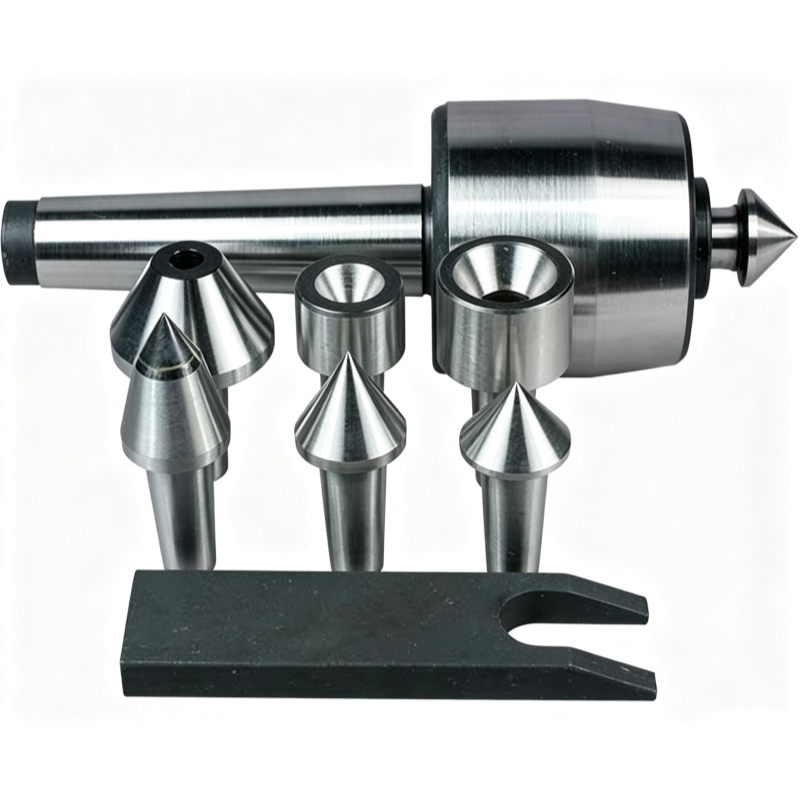 TEBAK Wholesale D432 D433 D434 Medium-Duty Multi-Purpose Live Center for Machinery Repair Shop Lathe Accessories view 5