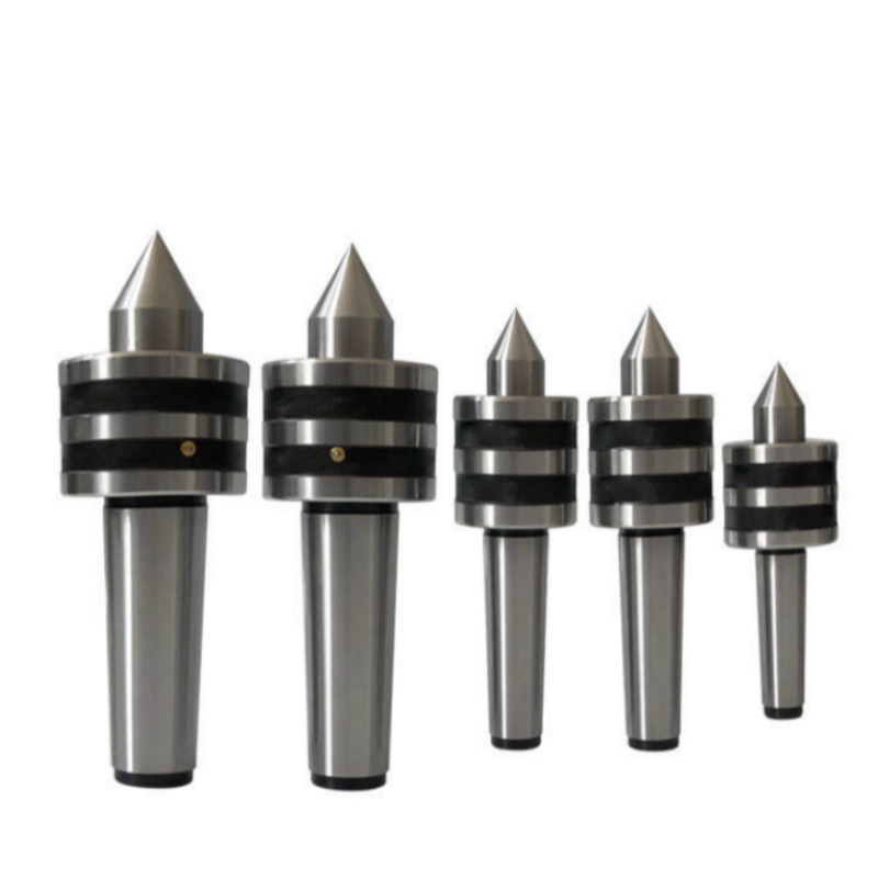 TEBAK Medium Duty Live Center MT4 Morse Taper Live Revolving Center Lathe Workpiece Support Center