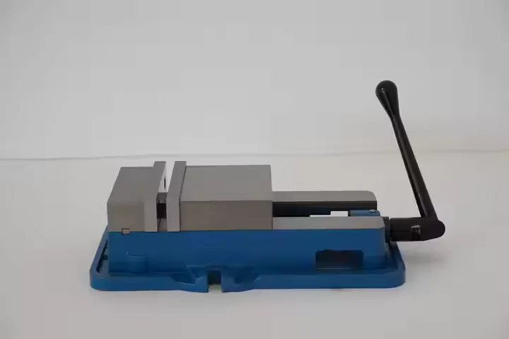 TEBAK CNC Machine Vises Tool Vice Qm16160 Accu-Lock Precision Machine Vise Without Swivel Base view 6