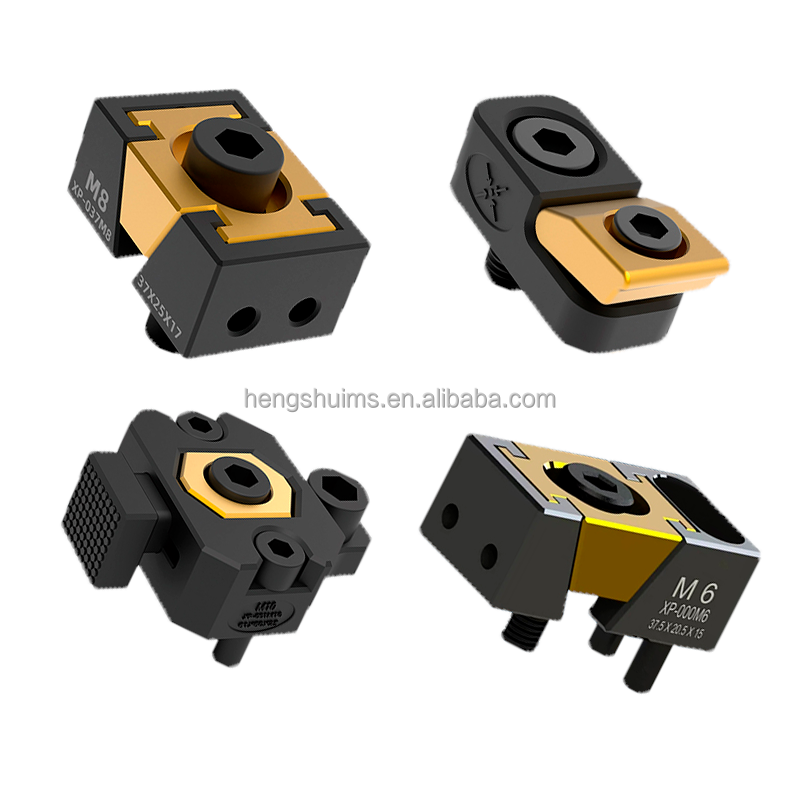 TEBAK Precision Modular Wedge Clamp with Pneumatic Locking view 2