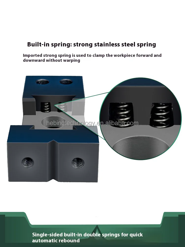 TEBAK Bidirectional Mini OK Vise M6–M12 view 5