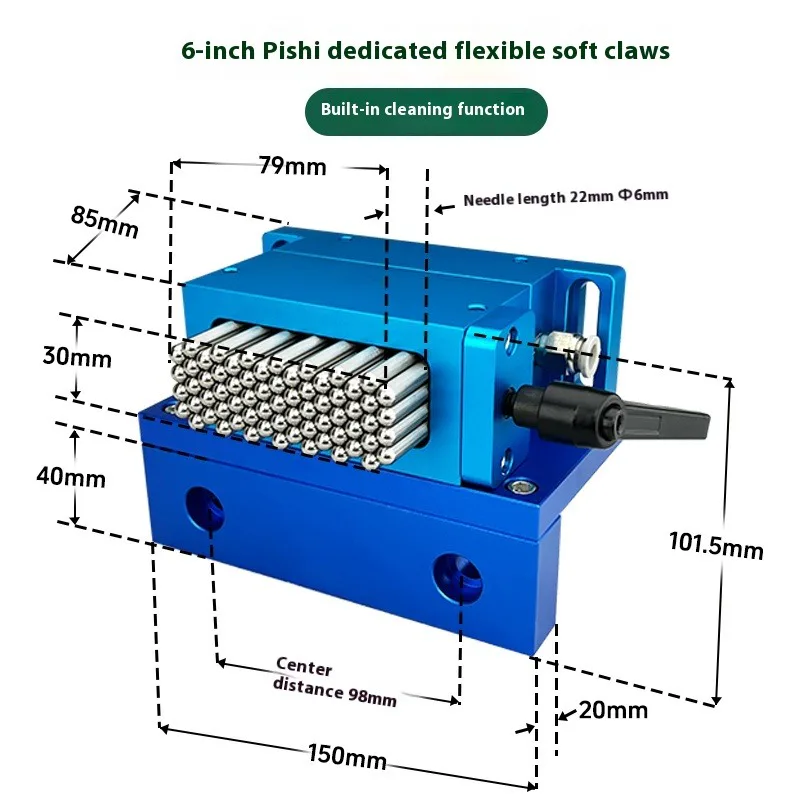 TEBAK Flexible Fixture Vise with Stainless Steel Pins view 5