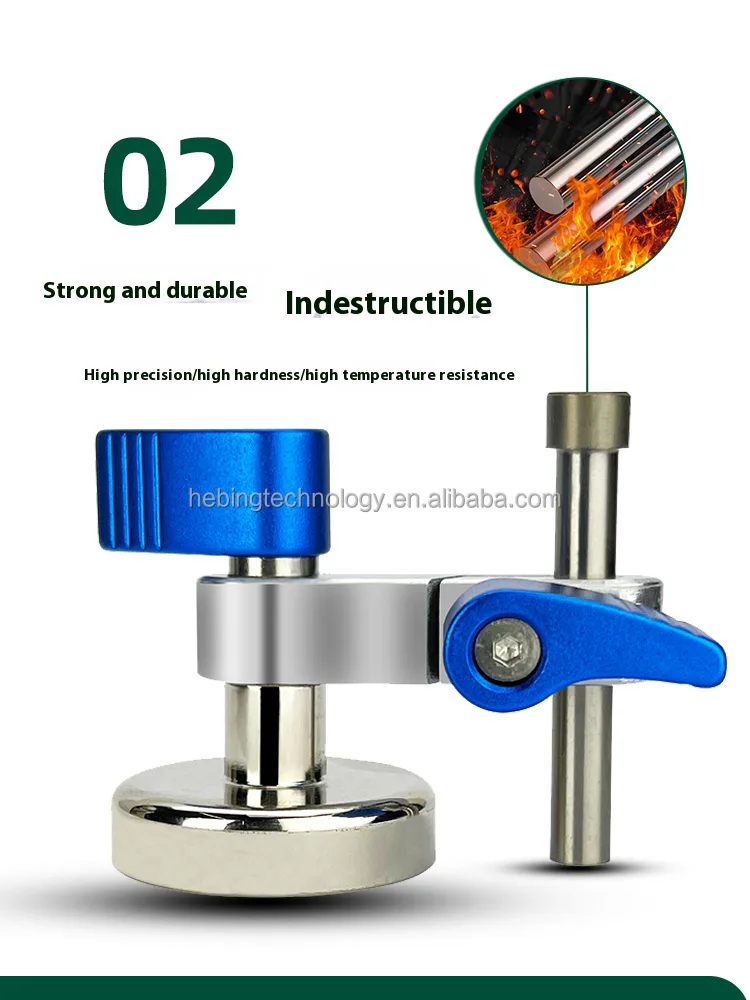 TEBAK Magnetic Workpiece Locator for Self-Centering Vise view 2