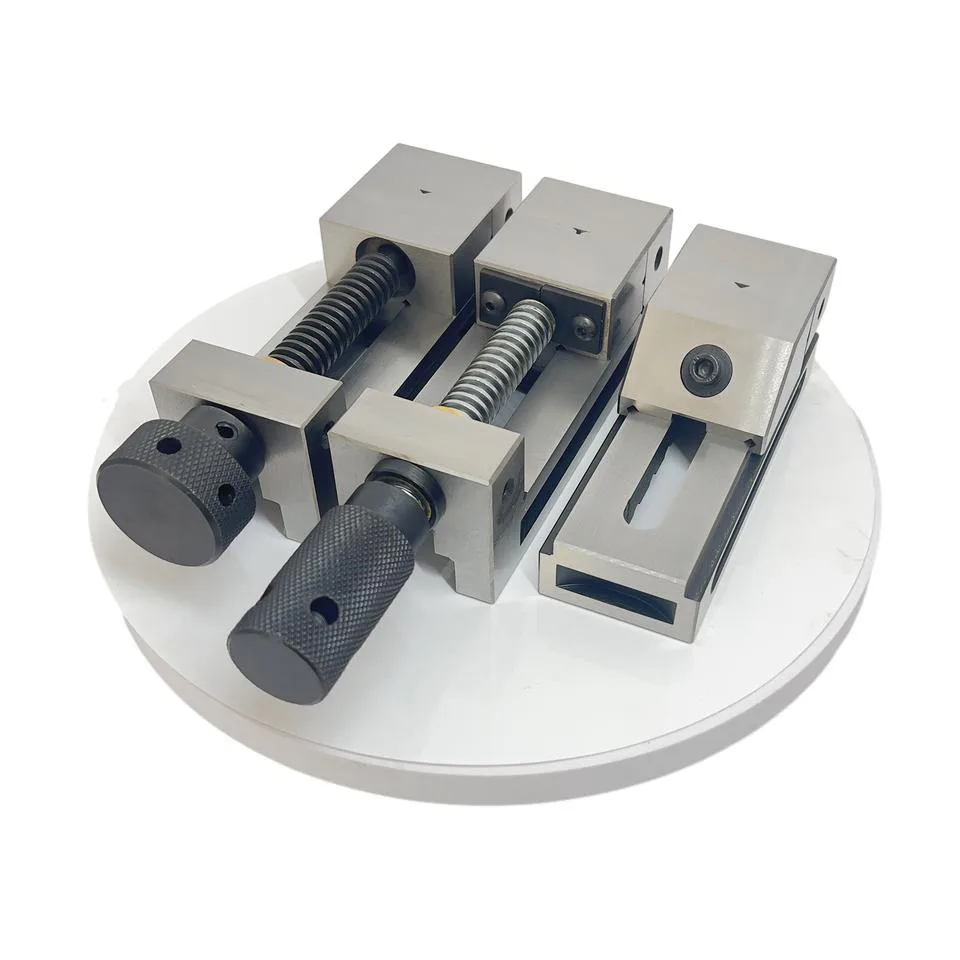 TEBAK QGG 1-8 Inch New Alloy Steel Precision CNC Mechanical Bench Vice Milling Tool Vise Lathe Machine for Machine & Tool Vise view 6