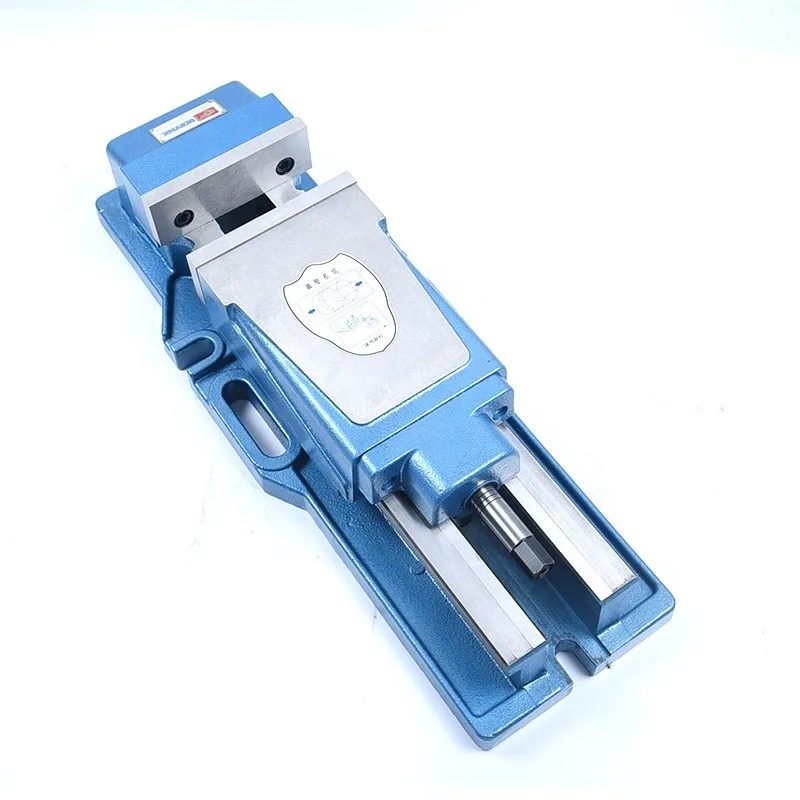 TEBAK CNC Hydraulic Vise Tools Clamping New Condition Cast Iron 4\" 5\" 6\" 8\" Hydraulic Machine Vise CNC Milling Machine Center