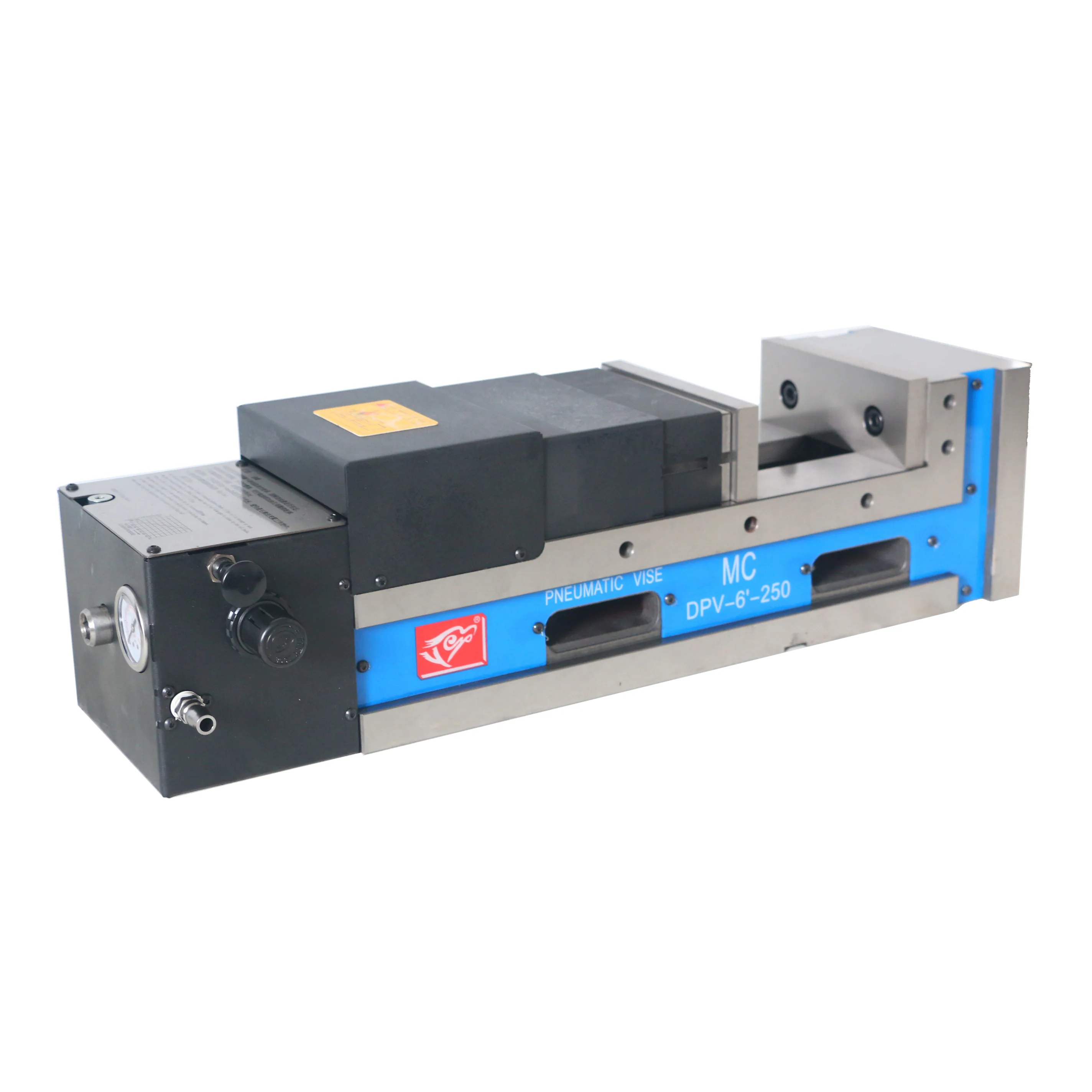 TEBAK Precision Power Vise MC New Pneumatic Hydraulic Vice for CNC Milling Machines Rapid Clamp Vise DPV-6-300 Cast Iron Material view 4