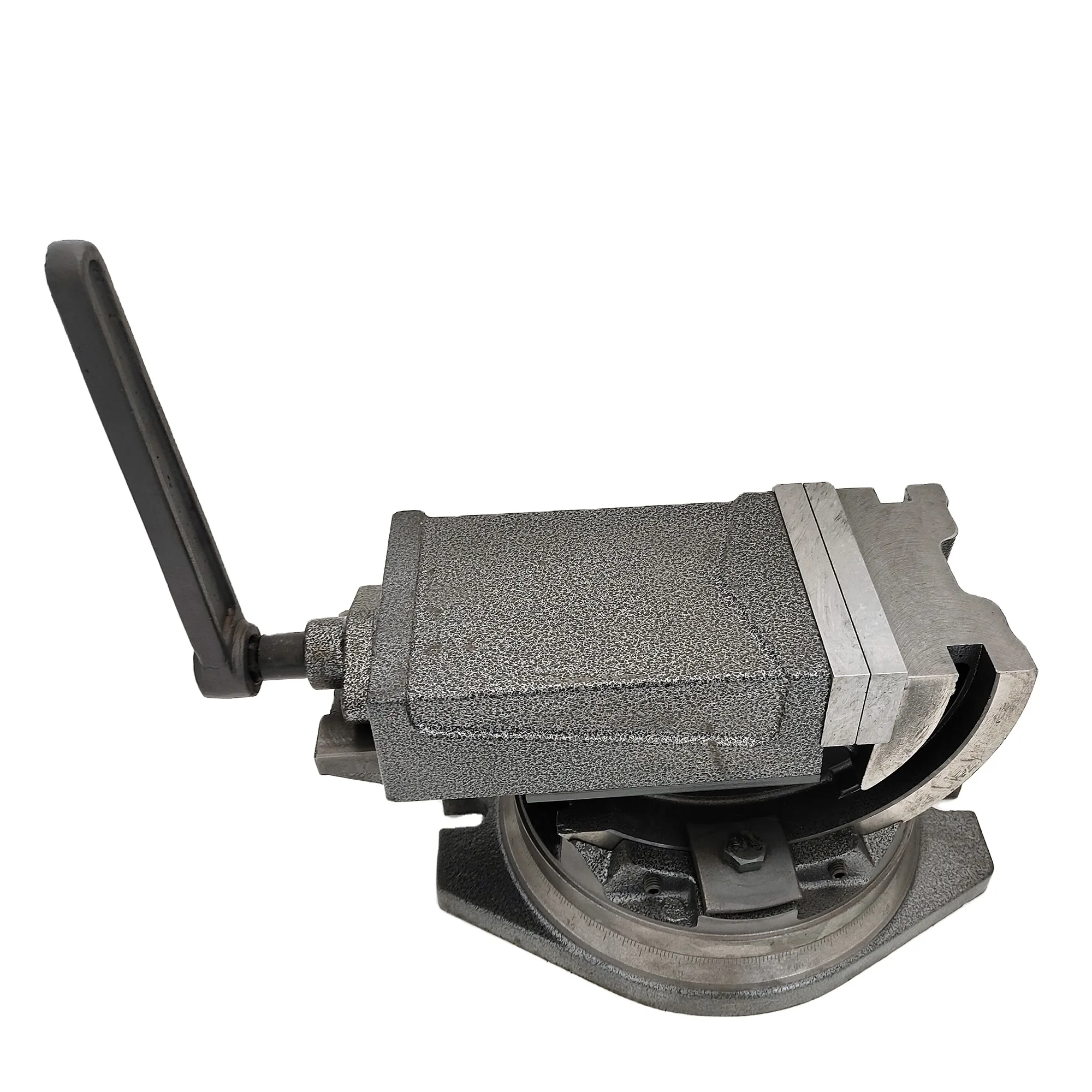 TEBAK Precision Milling Machine Vise 2 Way Tilting Swiveling Angle Vice Q41 Open 95MM Milling Machine Tilt Vice view 6