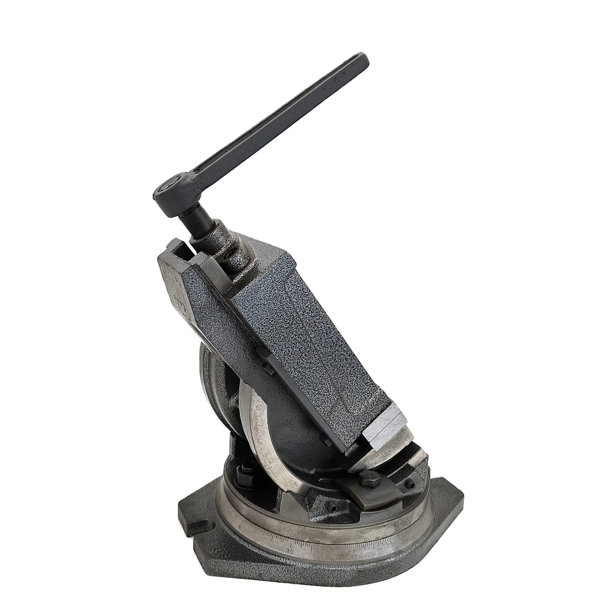 TEBAK Precision Milling Machine Vise 2 Way Tilting Swiveling Angle Vice Q41 Open 95MM Milling Machine Tilt Vice