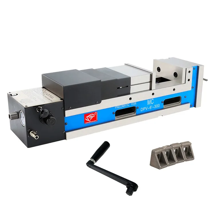 TEBAK Precision Compact MC Vise DPV-6-250 New Condition Cast Iron for CNC Machine Center view 6