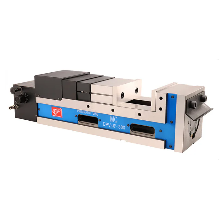 TEBAK DPV-8-340 High Precision Nodular Cast Iron Solid Hydraulic MC Angle Vise 0.02mm Parallelism New Condition for Machines