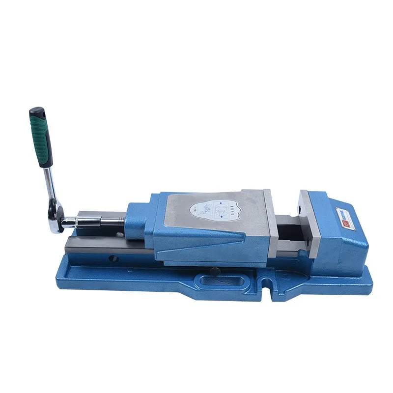 TEBAK YP-8 CNC Hydraulic Machine Vise New Cast Iron Tools Clamping Vise for CNC Milling Machine Center