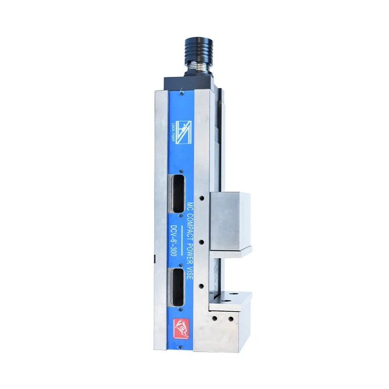 TEBAK DCV-6-300 High Precision Cast Iron Solid Angular Hydraulic Vise New Condition Manual Power CNC Machine Tool Accessory view 5