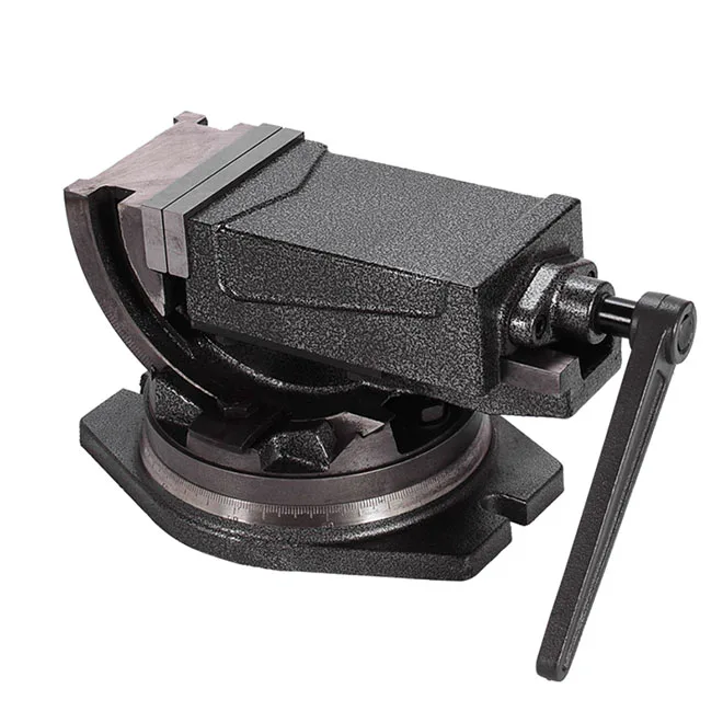 TEBAK Precision Milling Machine Universal Tilting Vises QW QM QH Milling Vise view 3