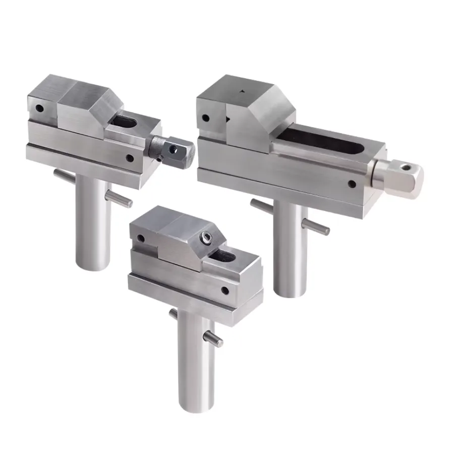 TEBAK Supply Stainless Steel Manual Adjustable Electrode Vise for Wire EDM Machining HE-V06640 view 6