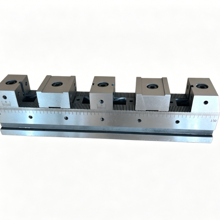 TEBAK Multi-flex Precision Multi Station Modular CNC Vise Workholding Fixture view 4