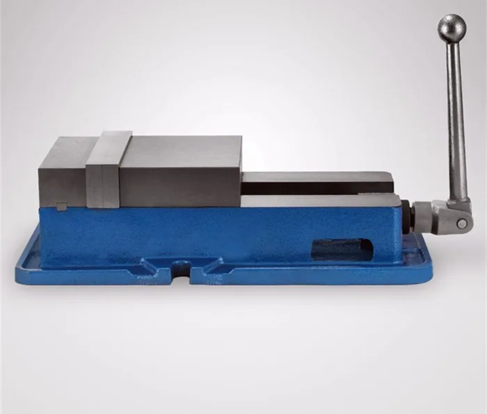 TEBAK High Precision QM Accu-Lock Machine Bench Vise QM16100 QM16125 QM16160 with 360 Degree Swivel Base for CNC Milling Machine view 3