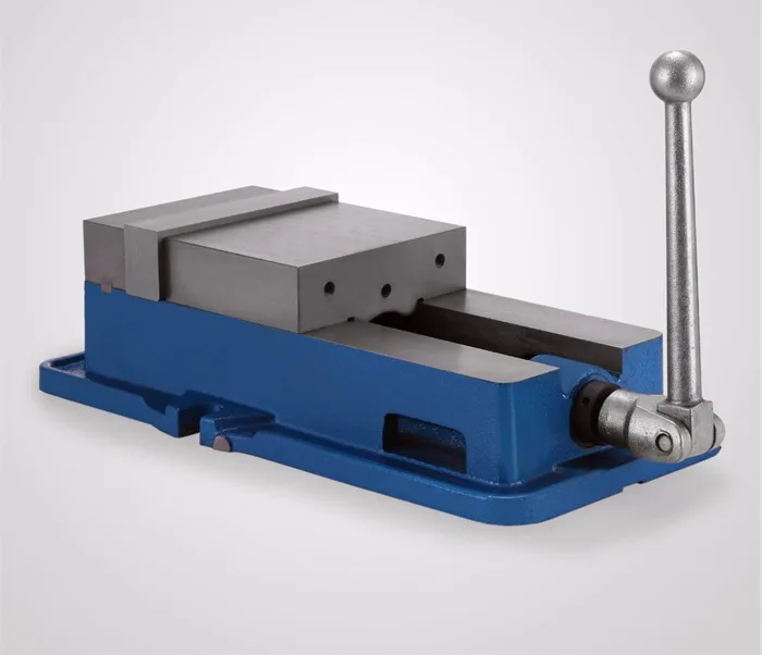 TEBAK High Precision QM Accu-Lock Machine Bench Vise QM16100 QM16125 QM16160 with 360 Degree Swivel Base for CNC Milling Machine view 4