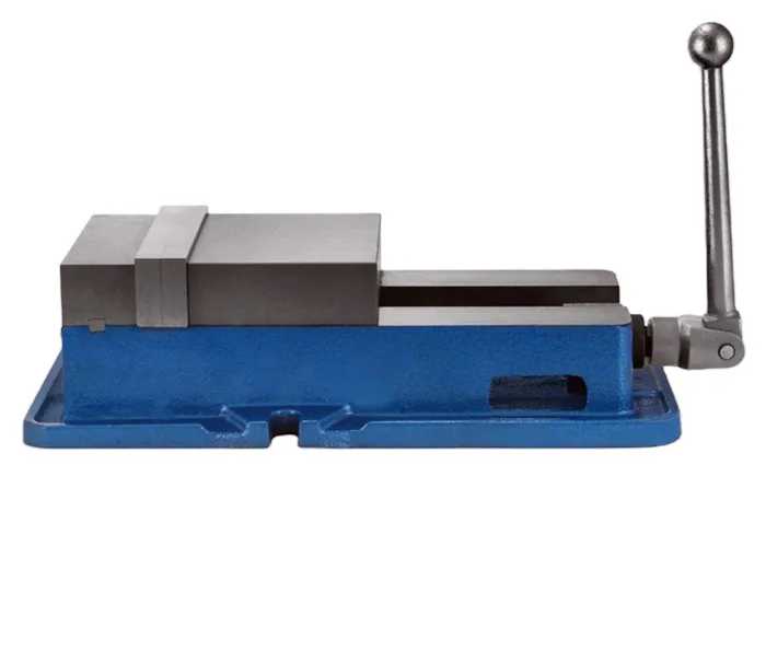 TEBAK High Precision QM Accu-Lock Machine Bench Vise QM16100 QM16125 QM16160 with 360 Degree Swivel Base for CNC Milling Machine view 5