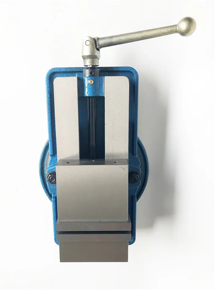 TEBAK QM Accu-Lock Precision Bench Vice Hardened Jaw Machine Clamp Vise with Rotatable Swivel Base view 4